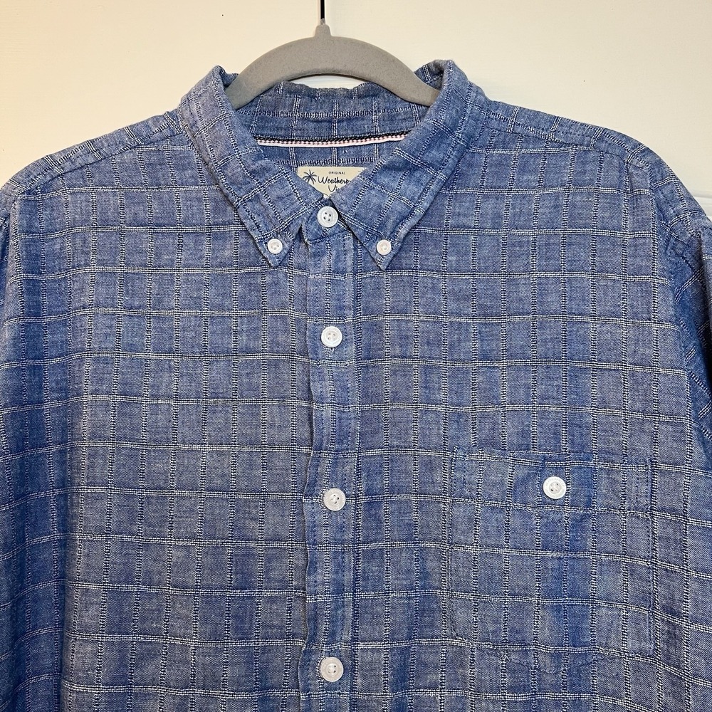 Weatherproof Vintage Linen Button Up XXL